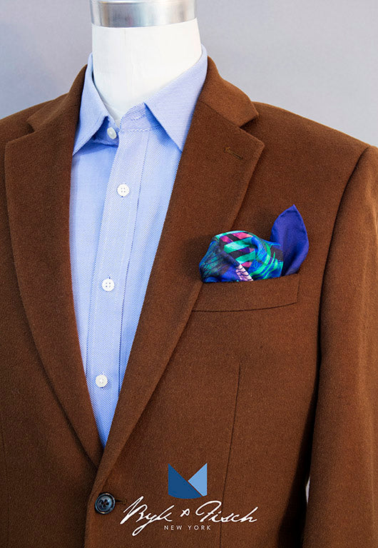 "UNDERWATER LOVE" DIGITAL PRINT POCKET SQUARE