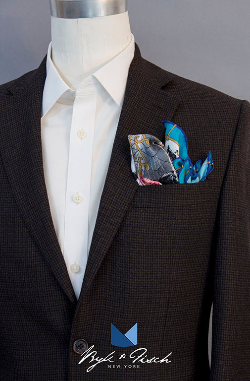 "ALL CLASS" DIGITAL PRINT POCKET SQUARE