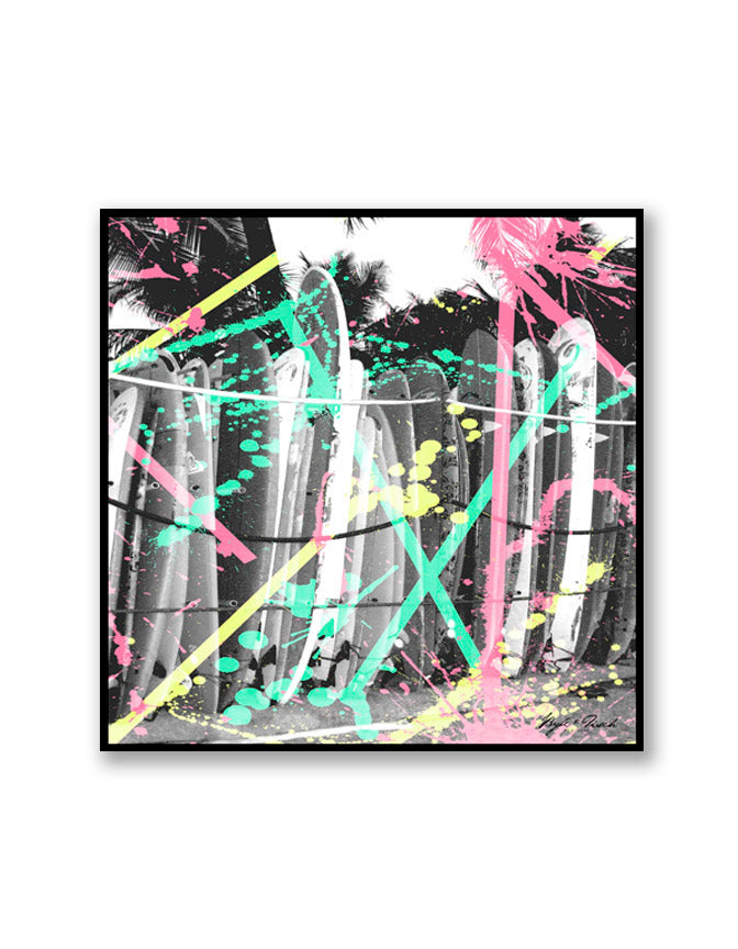 "GRAFFITI BOARDS" DIGITAL PRINT POCKET SQUARE