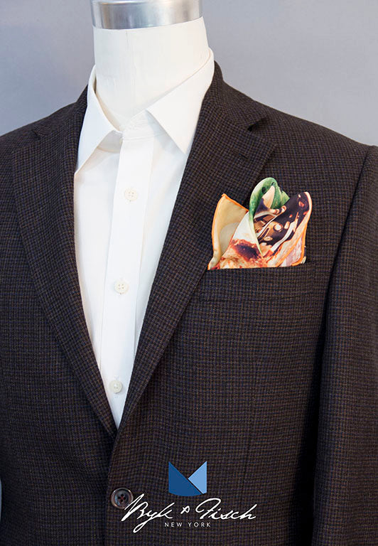 "BEYOND ENDLESS" DIGITAL PRINT POCKET SQUARE